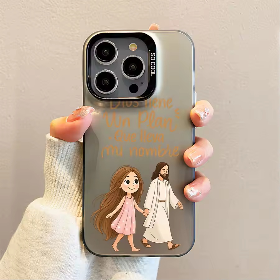 Apple Iphone 16 - Casing HP Matte Gadis Imut Berjalan
