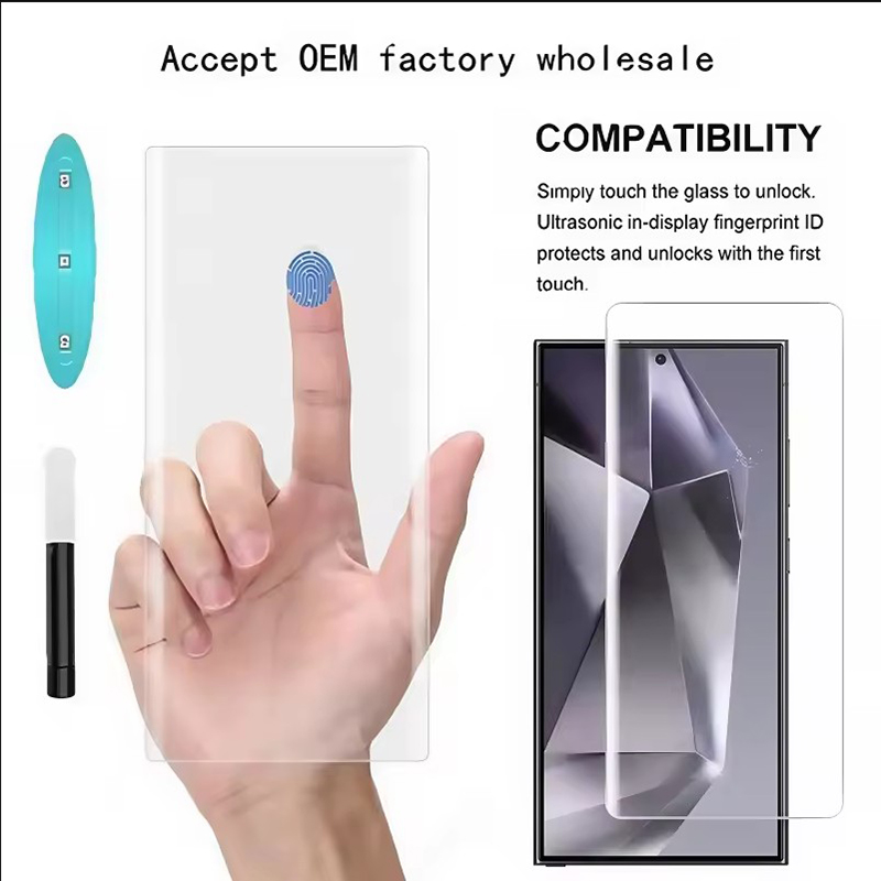 Kaca Tempered Lem Cair UV untu - Oppo Reno 12 ulasan dan harga