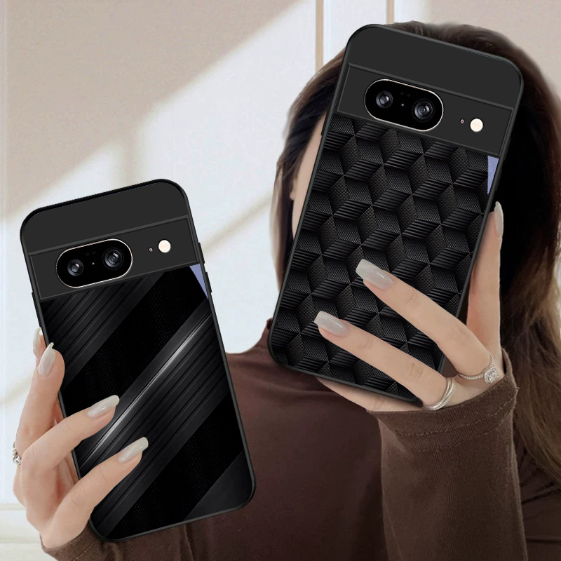 Tekstur geometris gelap Untuk  - Google Pixel 8A ulasan dan harga