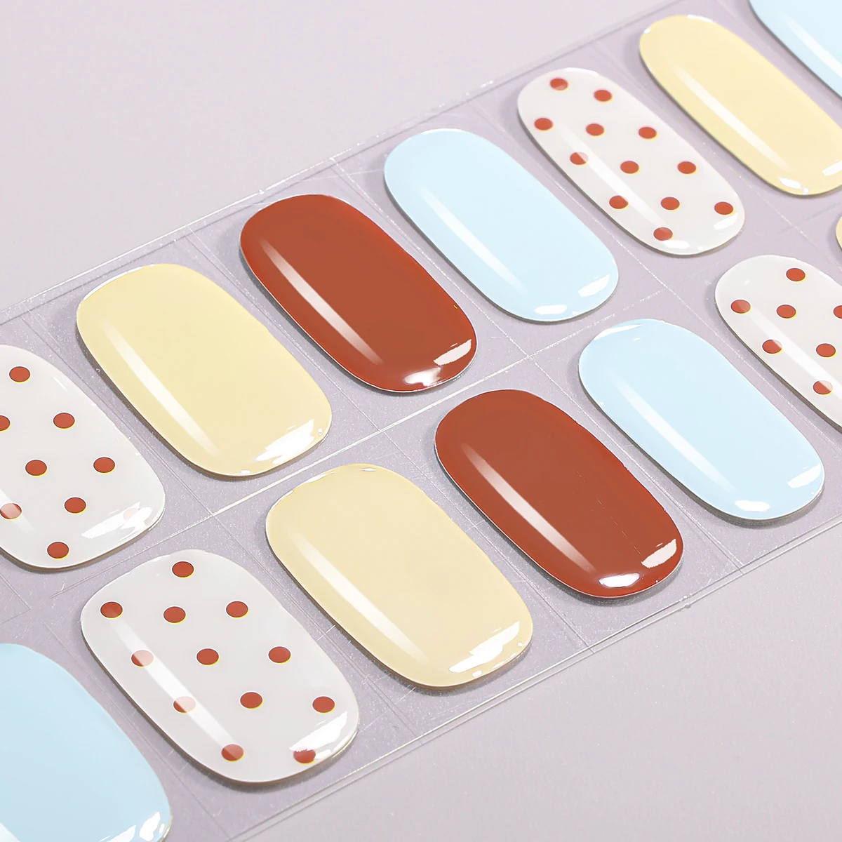 16Tips Stiker Kuku Gel Semi-Cu - Full Cover Adhesive ulasan dan harga