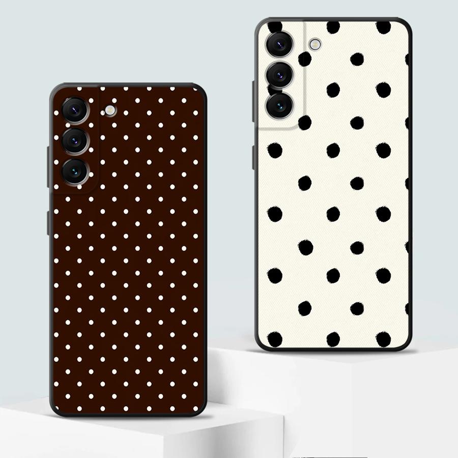 Casing Polkadot Retro untuk Sa - Samsung Galaxy A55 ulasan dan harga