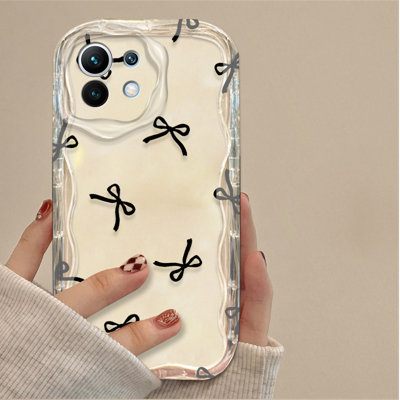 Casing Hati Cinta Pita Hitam u - Xiaomi Poco X6 ulasan dan harga